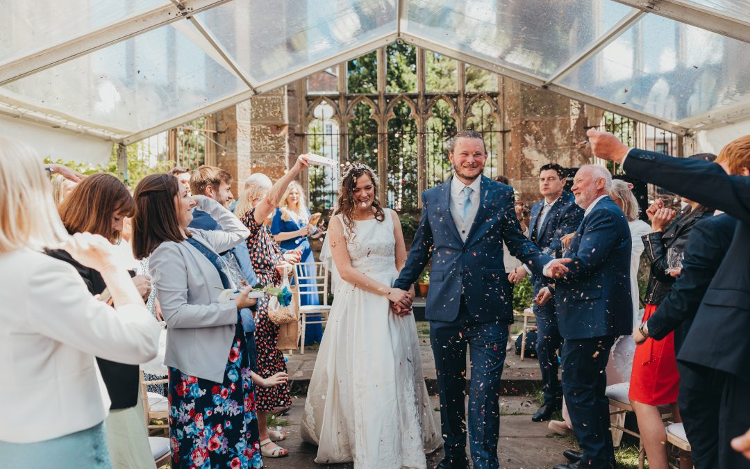 Bombed Out Church Wedding